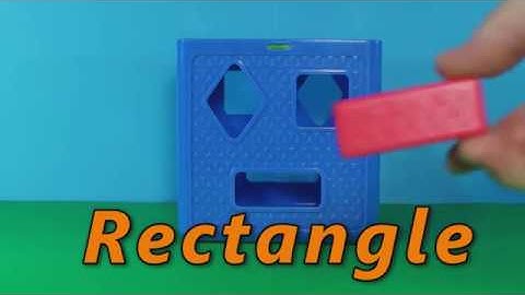 Learning shapes with the PLAYSKOOL Play Favorites Form Fitter - Toy Learning