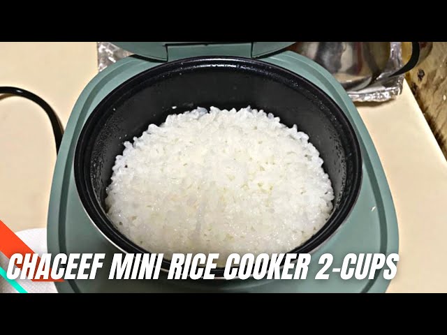 How to Use CHACEEF Mini Rice Cooker  Portable Non-Stick Small Travel Rice  Cooker 