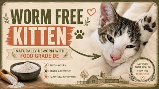 Kittens vs. Diatomaceous Earth: The Ultimate Deworming Experiment