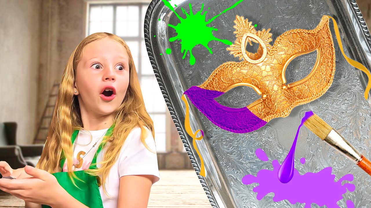 Nastya and dad in Venice - YouTube