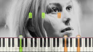 Video thumbnail of "Phoebe Bridgers - Friday I'm In Love (piano tutorial)"