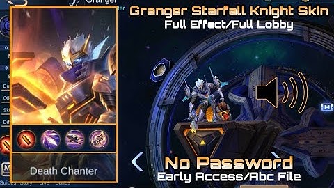 Granger Starfall Knight Skin Script - Full Effect - Early Access - Beatrix Patch - No Password.