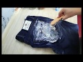 Как вывести пятно с джинсов