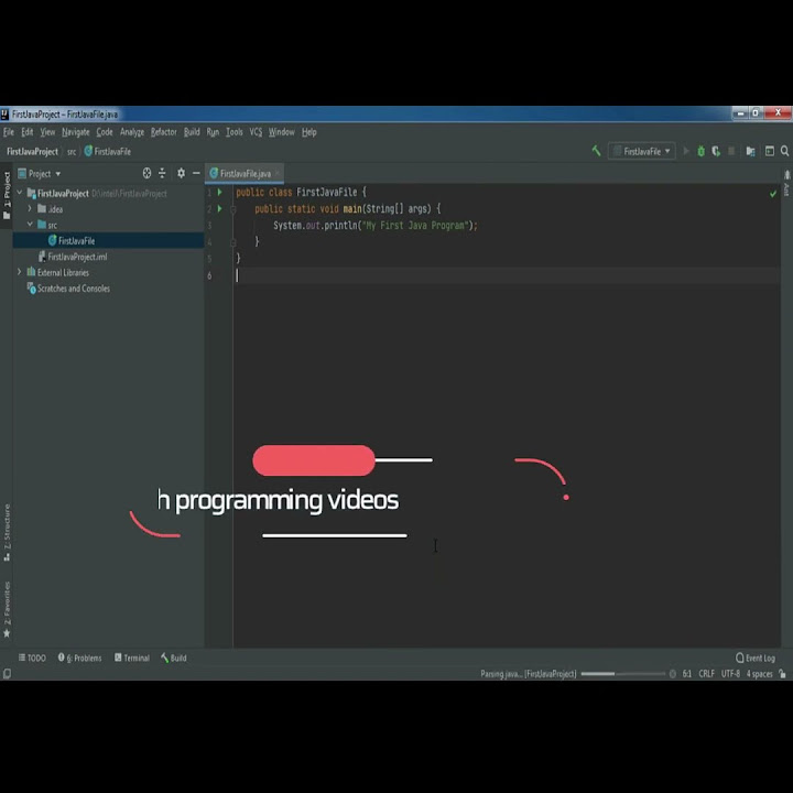 How To Run Java Program in IntelliJ IDEA |Creating your first Java ...