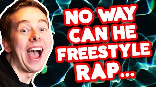 Unlikely Freestyle Rapper has BARS!