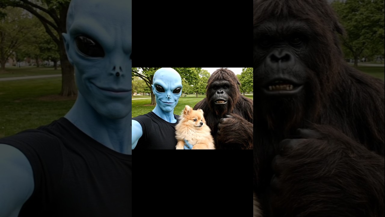 Видеоблог Alien&BigFoot: Нам очень понравилась эта маленькая собака 🐕