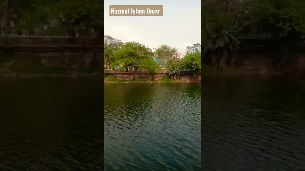 Amazing view of Dhanmondi Lake in Dhaka Bangladesh 🇧🇩