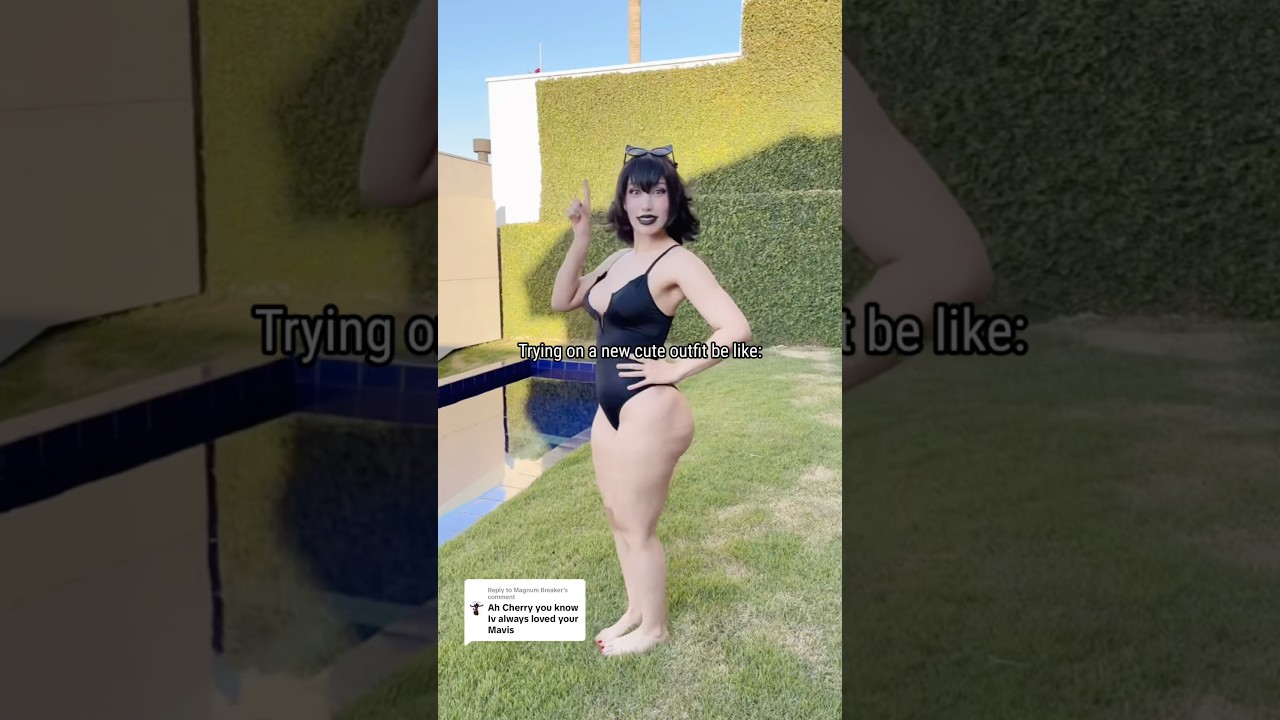 Would Johnny approve? 😳 #cosplay #cosplayer #mavis #halloween  #animegirl