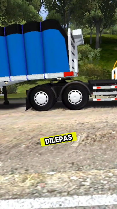 FITUR-FITUR MOD BUSSID TRUK HINO 500 TRAILER BY SJA ‼️👆 #shorts #bussid #modbussid