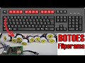 Botão no Teclado de PC Computador Botão de Fliperama Projeto Arduino Comandos Elétrico Programação