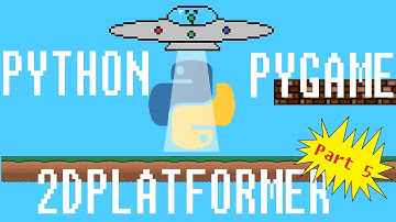 How to Make Python 2D Platformer Video Game Part 5 | Platform Class