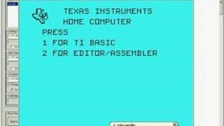 TI-99/4A Speech Demo II