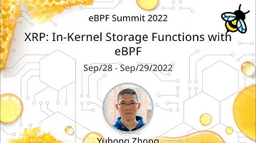 XRP: In-Kernel Storage Functions with eBPF - Yuhong Zhong