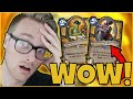 💪 JUST BUFFS 💪 | 🚫 NO MECHS 🚫 (Pure Handbuff Paladin is NUTS) Ashes of Outland | Wild Hearthstone