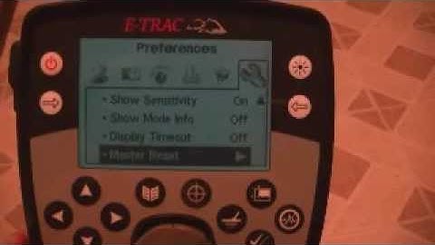 Minelab E-Trac Metal Detector Tutorial Video