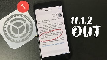 iOS 11.1.2 - Released - What