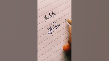 Yashika name signature ✍🏻⭐💫
