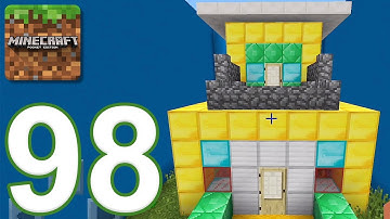 Minecraft: PE - Gameplay Walkthrough Part 98 - Find The Button: Tiny Houses Edition (iOS, Android)