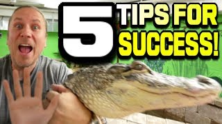 Famous 5 TIPS FOR SUCCESS IN REPTILES OR ANYTHING IN LIFE! | BRIAN BARCZYK Net Worth