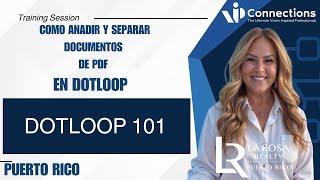 Cómo dividir documentos en DotLoop para facilitar la firma de clientes
