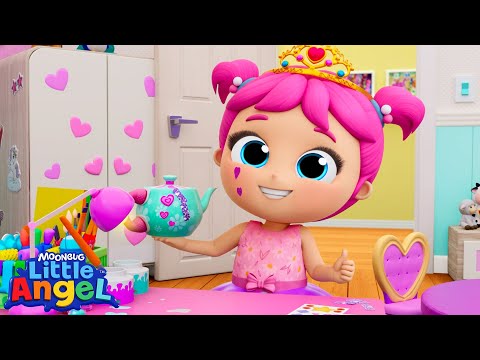 Princess Recycle Tea Party Little Angel And Friends Kid Songs 
