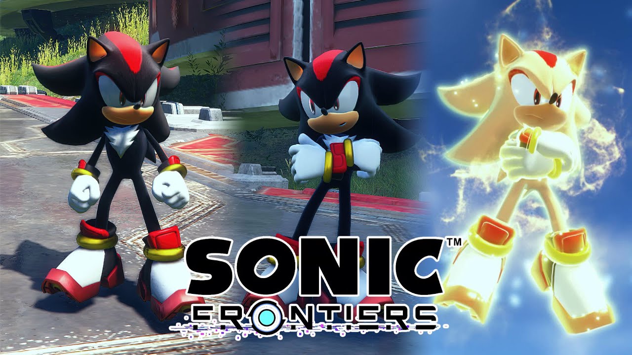 Sonic Frontiers: mod coloca Shadow no lugar do ouriço azul