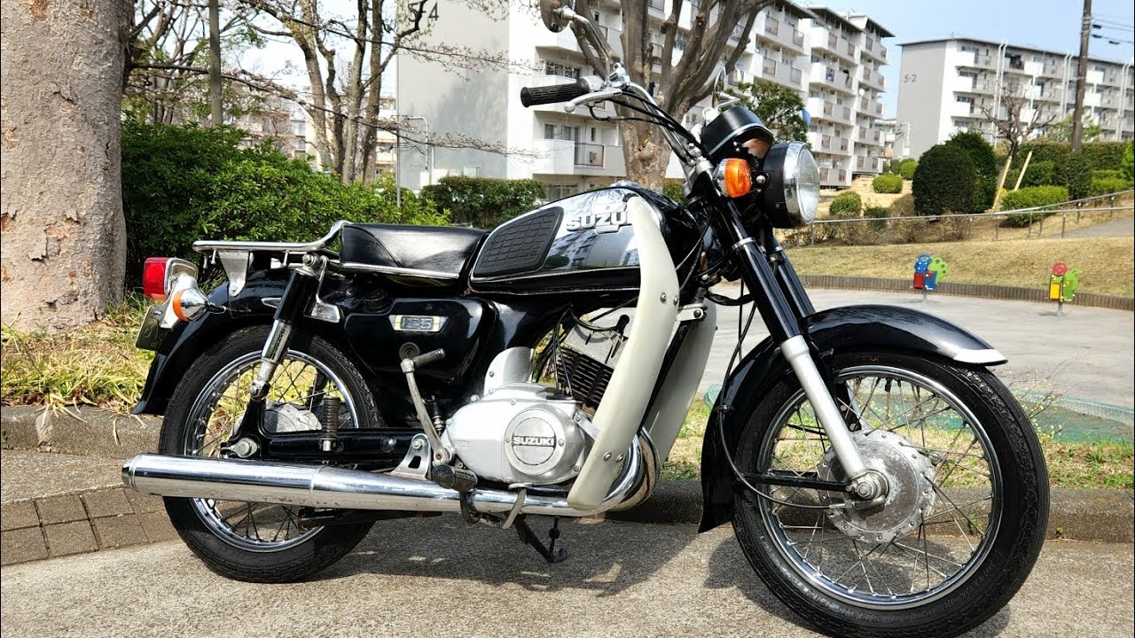 2スト‼ SUZUKIのビジネスバイク/ K125 - YouTube