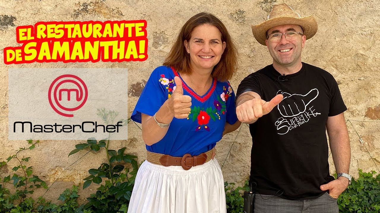 Probando el RESTAURANTE de SAMANTHA VALLEJO de MASTERCHEF