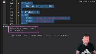 Learn T-SQL With Erik: Control Your Flow