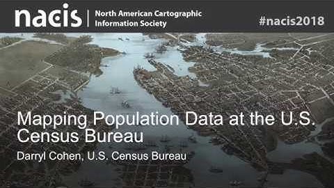 Mapping Population Data at the U.S. Census Bureau
