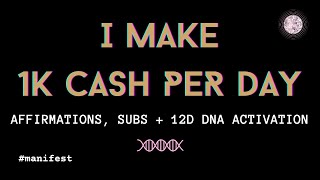 🧬  UNBLOCK YOUR SUBCONSCIOUS MIND💰 MAKE $1K CASH PER DAY | HYPNOSIS 🧬
