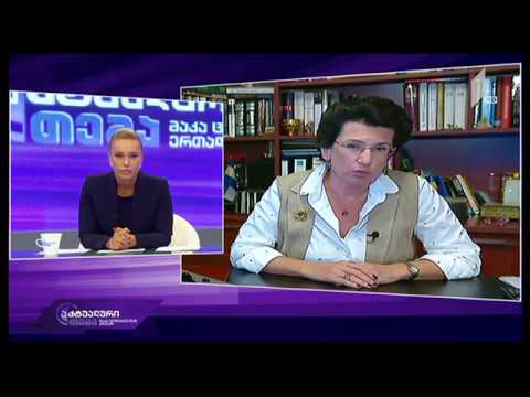 პირველი არხი გადაცემა ,,აქტუალური თემა,, სტუმრად ნინო ბურჯანაძე 11.06.2018