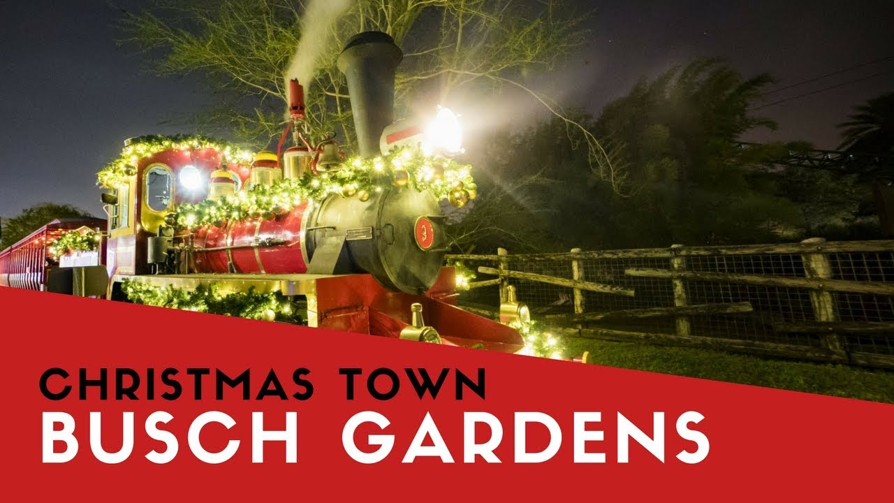 christmas town do busch gardens tampa youtube busch gardens christmas town tampa