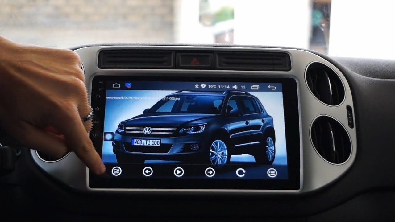 GPS autoradio 10,2 Android 6.0 pour Volkswagen Tiguan (2007-2015) [FR] 