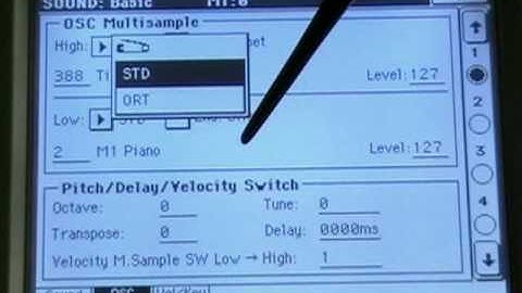 Korg Pa500 ORT PART 1 video demo (Arabic)