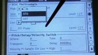 Korg Pa500 ORT PART 1 video demo (Arabic)