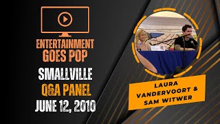 Laura Vandervoort and Sam Witwer Q&A Panel - Superman Celebration - June 12, 2010 - Smallville