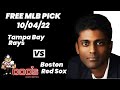 MLB Picks and Predictions - Tampa Bay Rays vs Boston Red Sox, 10/4/22 Free Best Bets & Odds