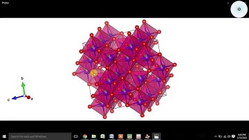 Crystal Structure of NiFe2O4 Ferrite and CIF Rietveld Refinement FullProf VESTA software