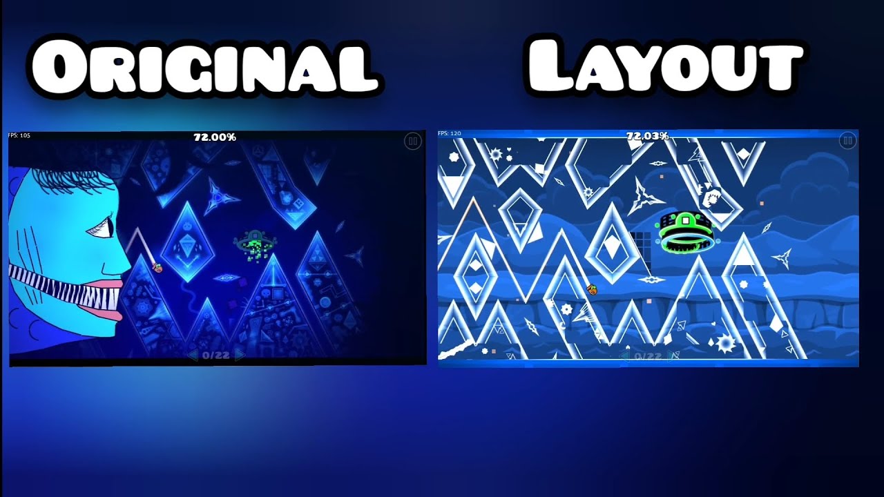 TOP 15 VERIFIED! The Bloop Original vs Layout | Geometry Dash - YouTube