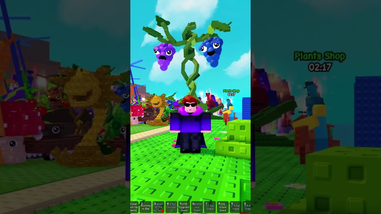 Мне достался ОГРОМНЫЙ куст винограда в игре «Растения против Мозговой гнили»!