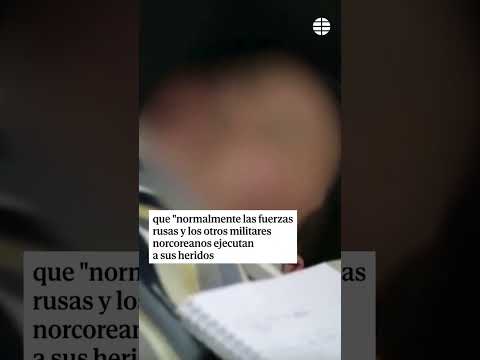 El vídeo de dos supuestos soldados norcoreanos que Ucrania dice haber capturado en Kursk #Ucrania