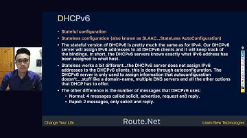DHCPv6  -  IPv6 ( Stateful and Stateless)