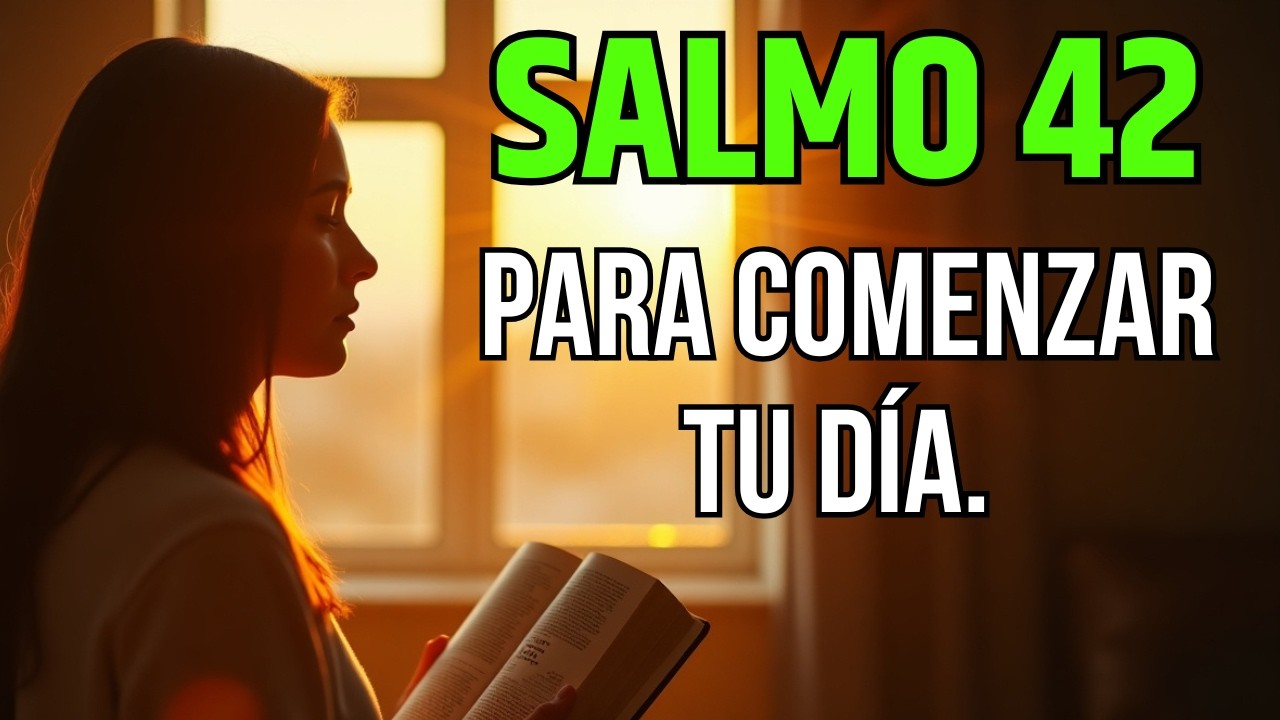 ORACIÓN DE LA MAÑANA CON EL SALMO 42 | PODEROSA ORACIÓN DE SOCORRO Y LA ...
