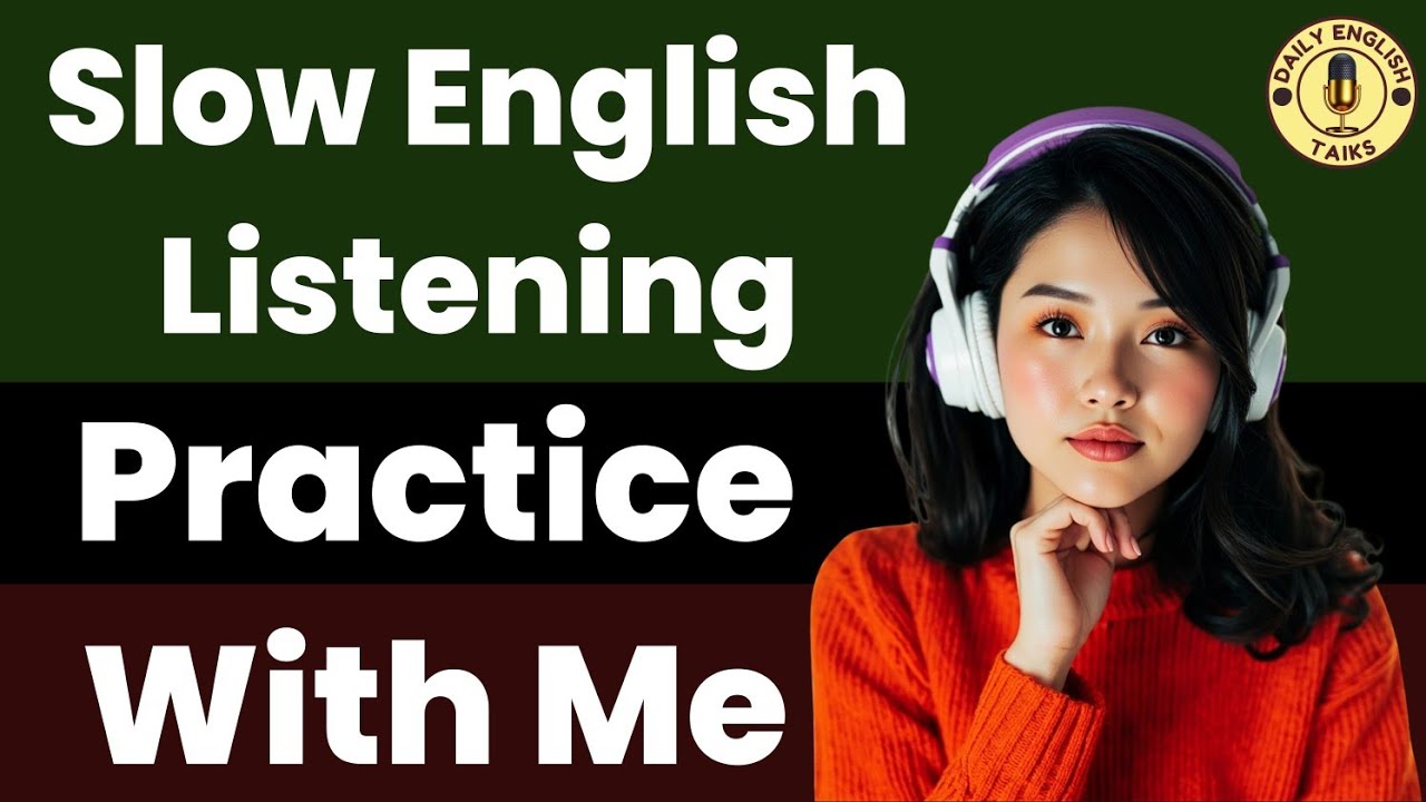 Slow English Listening Practice with Mia | Relaxing Daily Story for ...