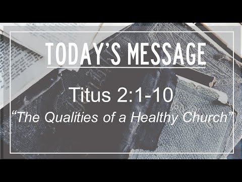 1/24/2021 Titus 2:1-10