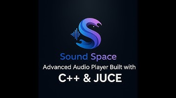 Sound Space 🎧 | Advanced Audio Player Built with C++ & JUCE | OOP Project 2025