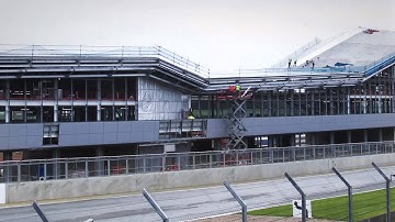 Construction of The Silverstone Wing - Time lapse video | SilverstoneUK