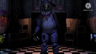 Withered Bonnie,Freddy and Chica sing Never gonna give you up