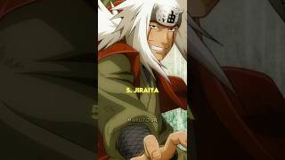 Top 5 Most Respected Shinobi In Naruto #anime #naruto #narutoshippuden #shorts #youtubeshorts